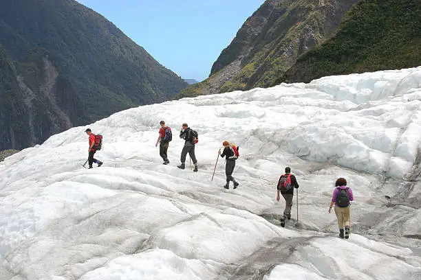 Glacier Hikers.