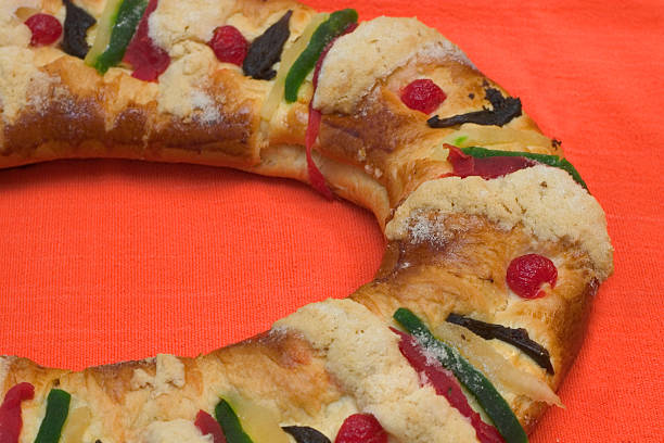 istock Epiphany cake, Rosca de Reyes, mexican food 175994619