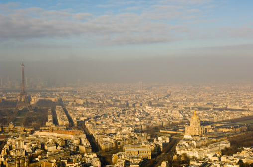 Paris Eiffel Tower Panorama