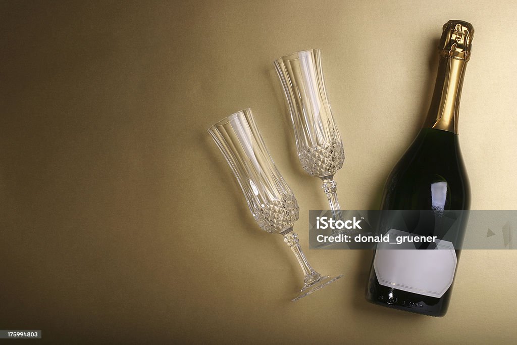 Composición de champán - Foto de stock de Champán libre de derechos