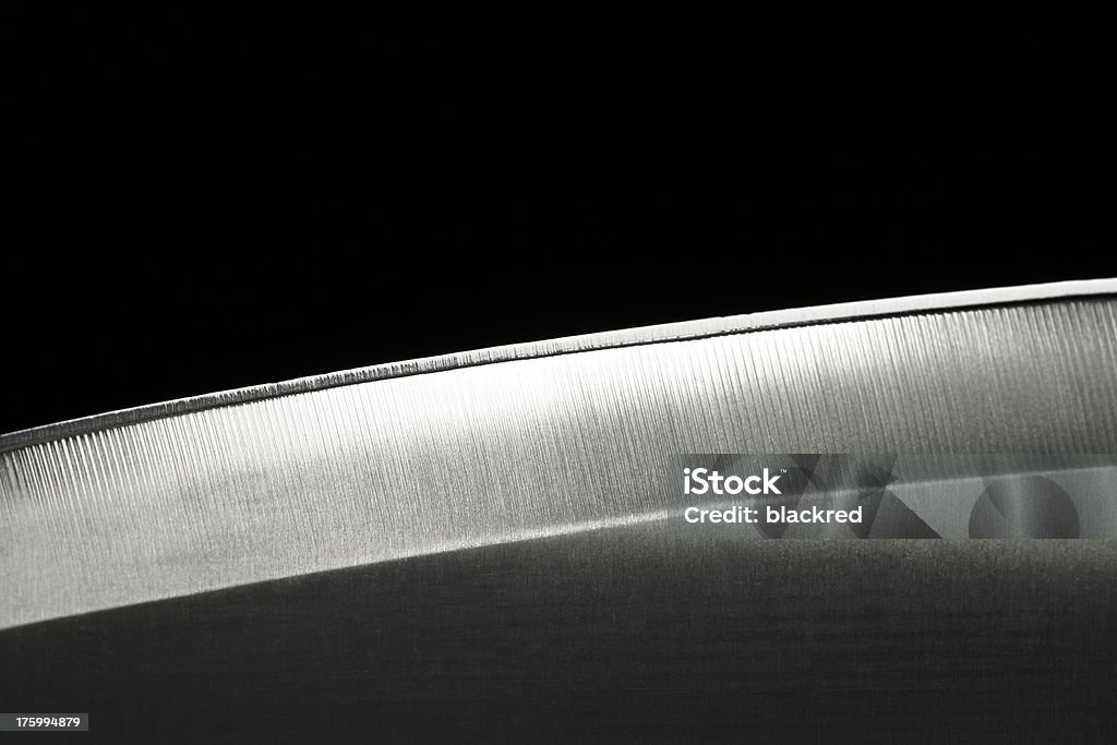 Blade "Closeup shot of a knife blade, isolated on black background.Similar images -" Kitchen Knife Stock Photo