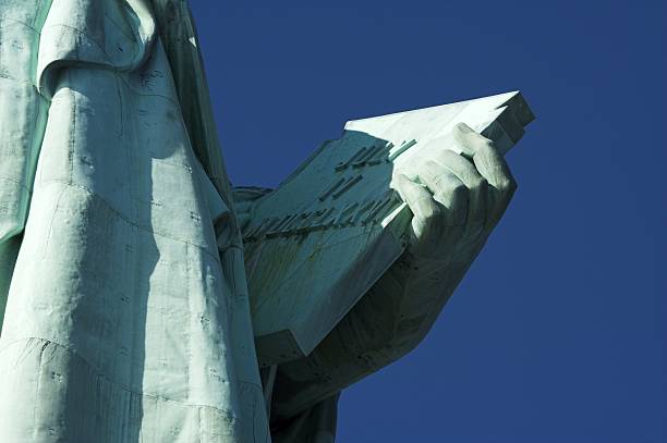 istock Statue of Liberty - body and tablet 175994959