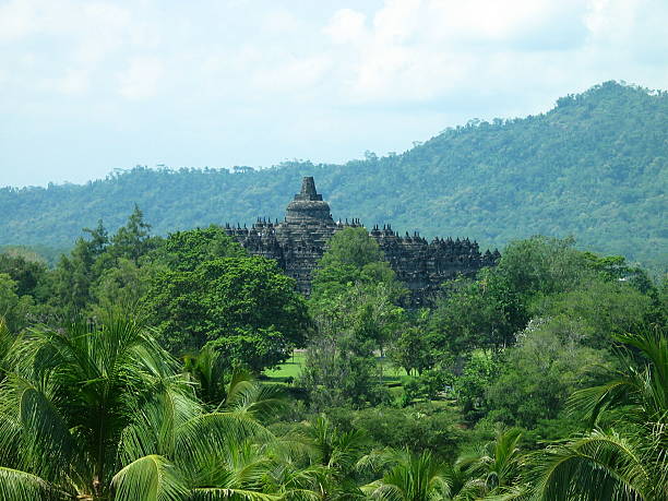 Temple de Borobudur, Java - Photo