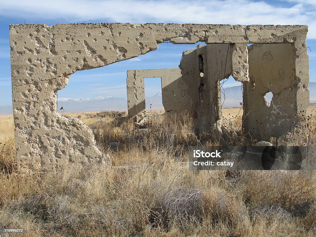 Pustynia ruiny - Zbiór zdjęć royalty-free (Architektura)