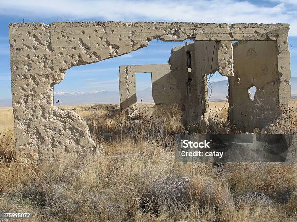 Pustynia Ruiny - zdjęcia stockowe i więcej obrazów Architektura - Architektura, Betonowy, Bez ludzi