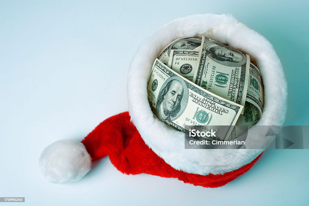 Miglior regalo di Natale - Foto stock royalty-free di Babbo Natale