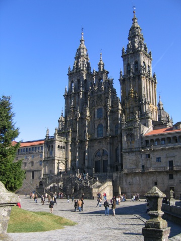 Cathedral of St James and Obradoiro Square in Santiago de Compostela.Please see some similar pictures from my lightbox: