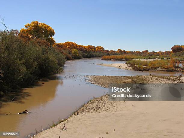 Rio Grande Autumn Stock Photo - Download Image Now - Autumn, Clear Sky, Color Image