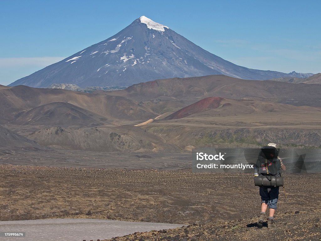 Trekking Nationalpark Lanin Wulkan Villarica - Zbiór zdjęć royalty-free (Biwakować)