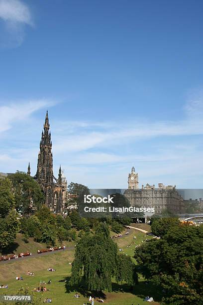 Princes Street Gardens Edinburgh Stockfoto und mehr Bilder von Anhöhe - Anhöhe, Balmoral-Hotel, Blumenbeet