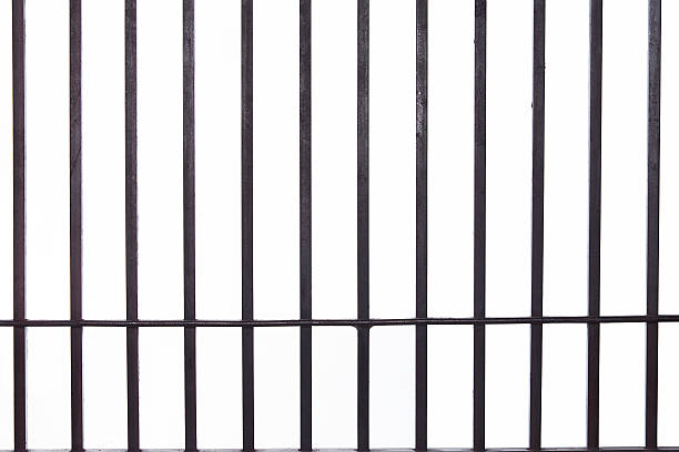 prison bars stock photo