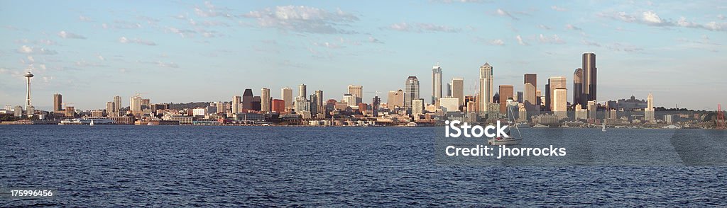 Vista da Cidade de Seattle - Royalty-free Ao Ar Livre Foto de stock