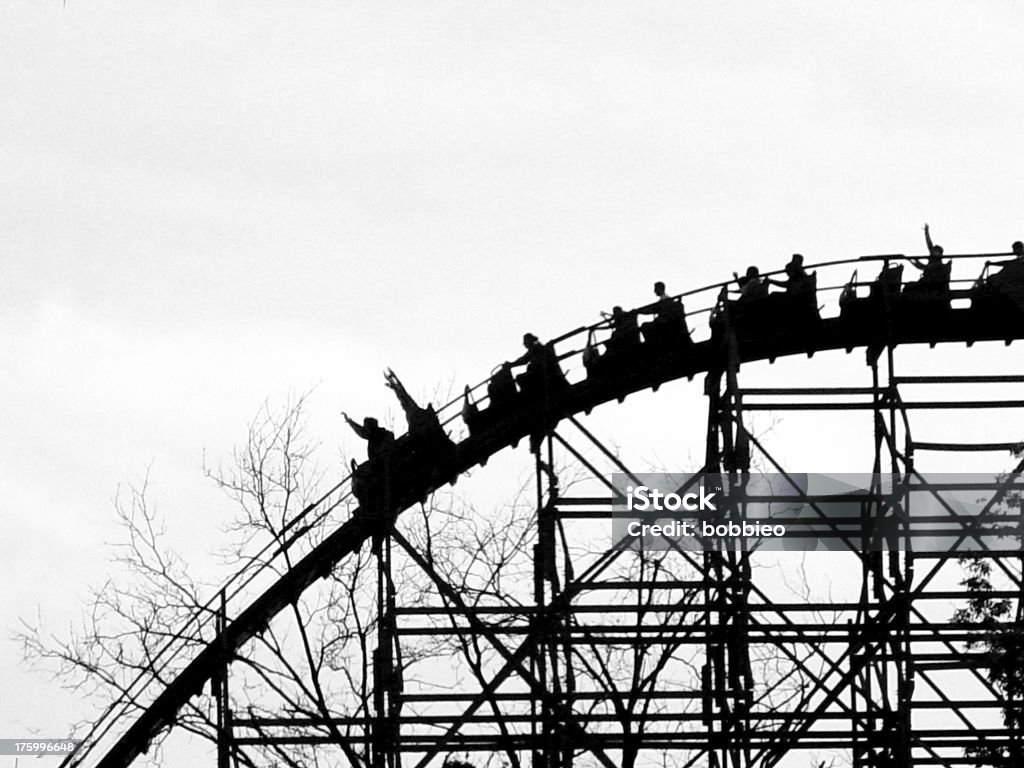 Życie jest rollercoasterze - Zbiór zdjęć royalty-free (Rollercoaster)