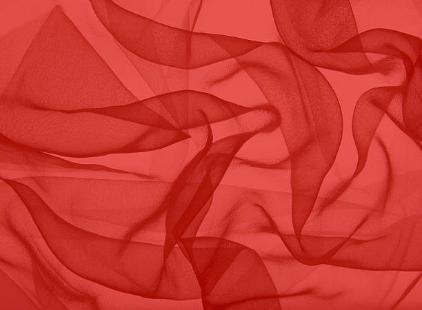 suavemente seda vermelho - veil silk smoke red imagens e fotografias de stock