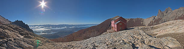 панорама nationalpark nahuel huapi - cadetral стоковые фото и изображения