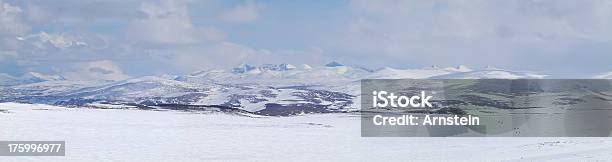 Winter Mountain Panorama Stock Photo - Download Image Now - Horizontal, Norway, Norwegian Culture