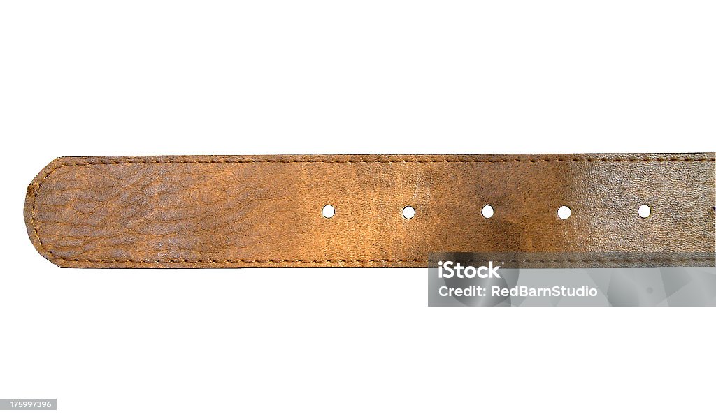 Cintura marrone fori - Foto stock royalty-free di Abbigliamento