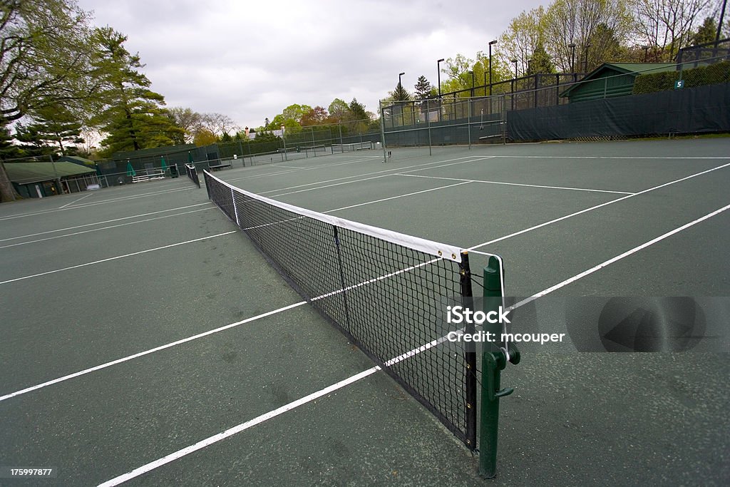 Unbebautes Tennisplätze - Lizenzfrei Abschied Stock-Foto