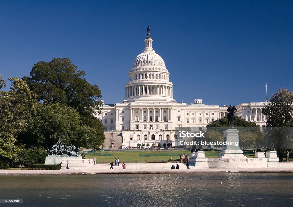 EUA.  Edifício do Capitólio - Foto de stock de Capitais internacionais royalty-free