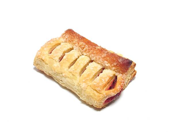 Cherry Turnover A delightful cherry filled pastry. strudel stock pictures, royalty-free photos & images