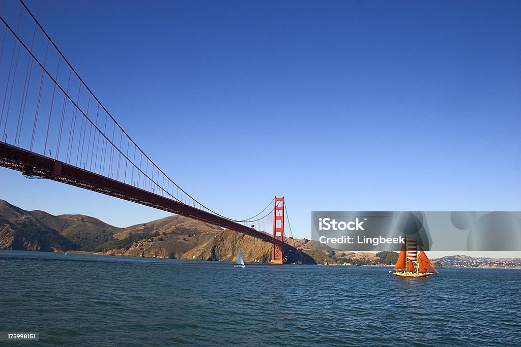 Golden Gate Bridge, San Francisco - Foto stock royalty-free di Acqua