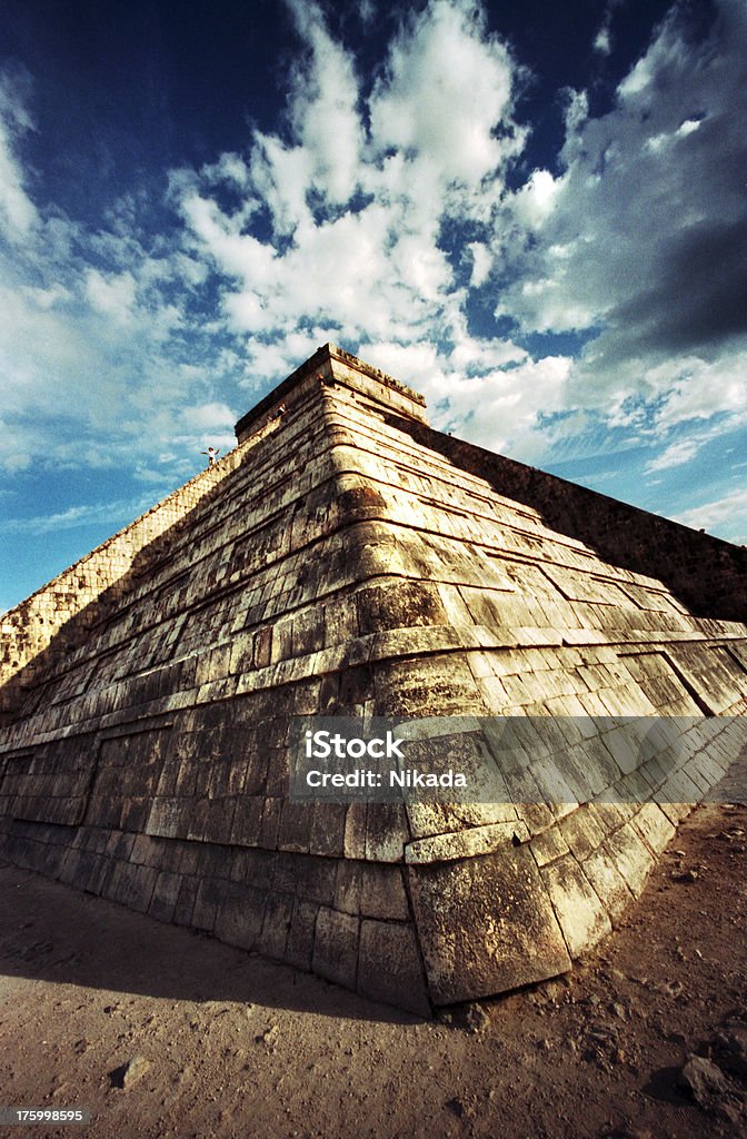 Maya pyramid - Lizenzfrei Alt Stock-Foto