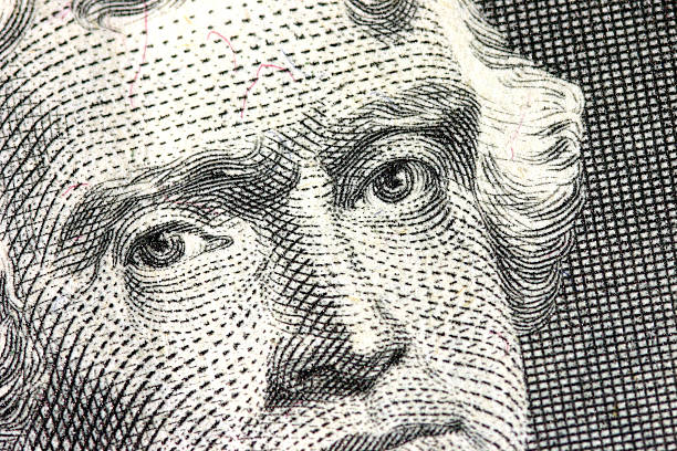 istock Eyes of Jefferson - $2 Bill 175999013