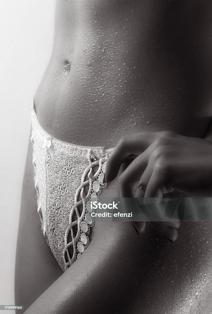 Atraente lingerie - Royalty-free Abdómen Foto de stock