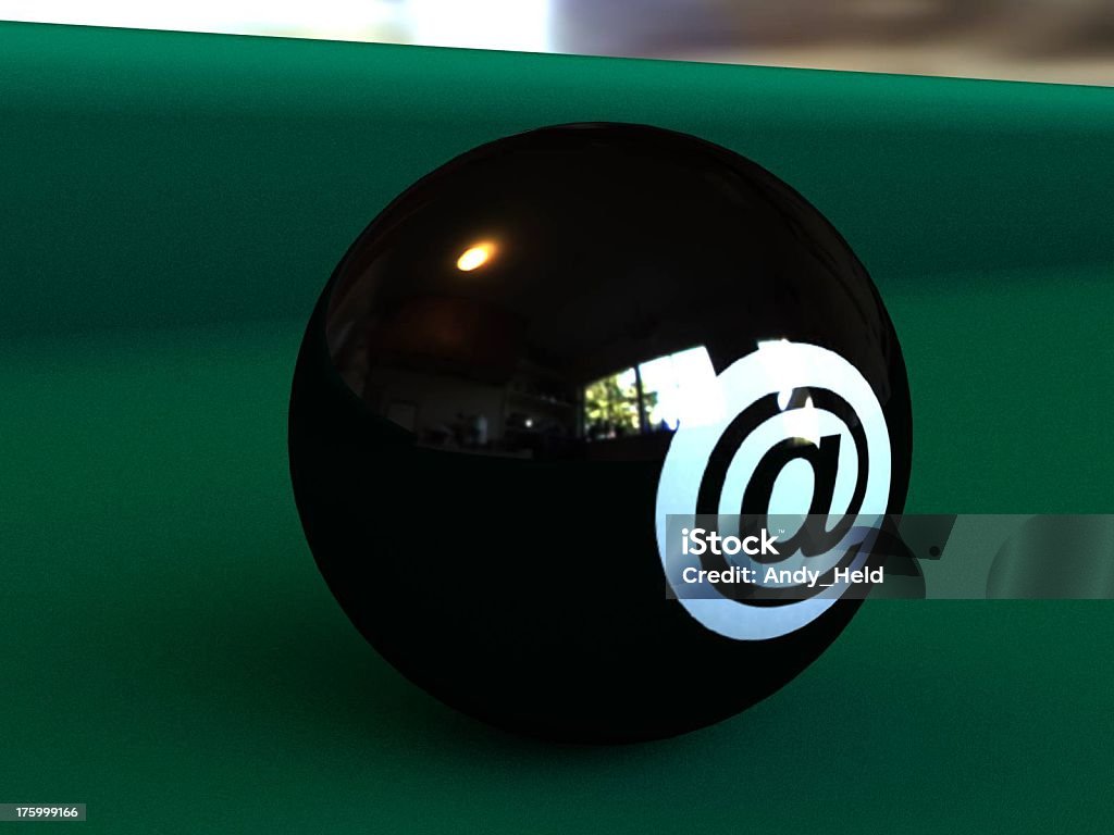 Eightball - Foto stock royalty-free di Biliardo - Gioco