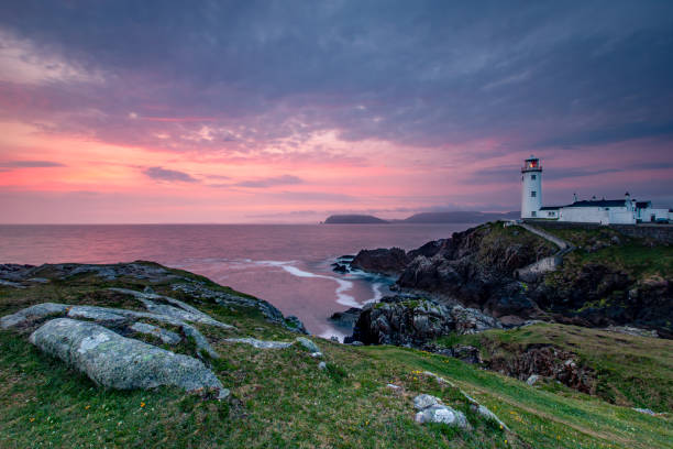 istock Pink Sky Over Fanad Lighthouse, County Donegal Ireland 1759993261