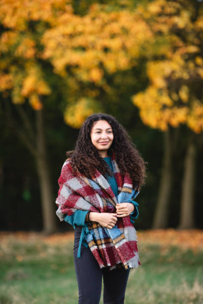 Passeggiata autunnale - foto stock