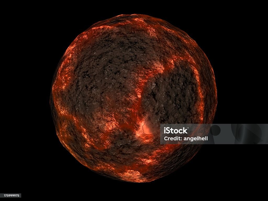 Lava planet (explosion - Lizenzfrei Lava Stock-Foto