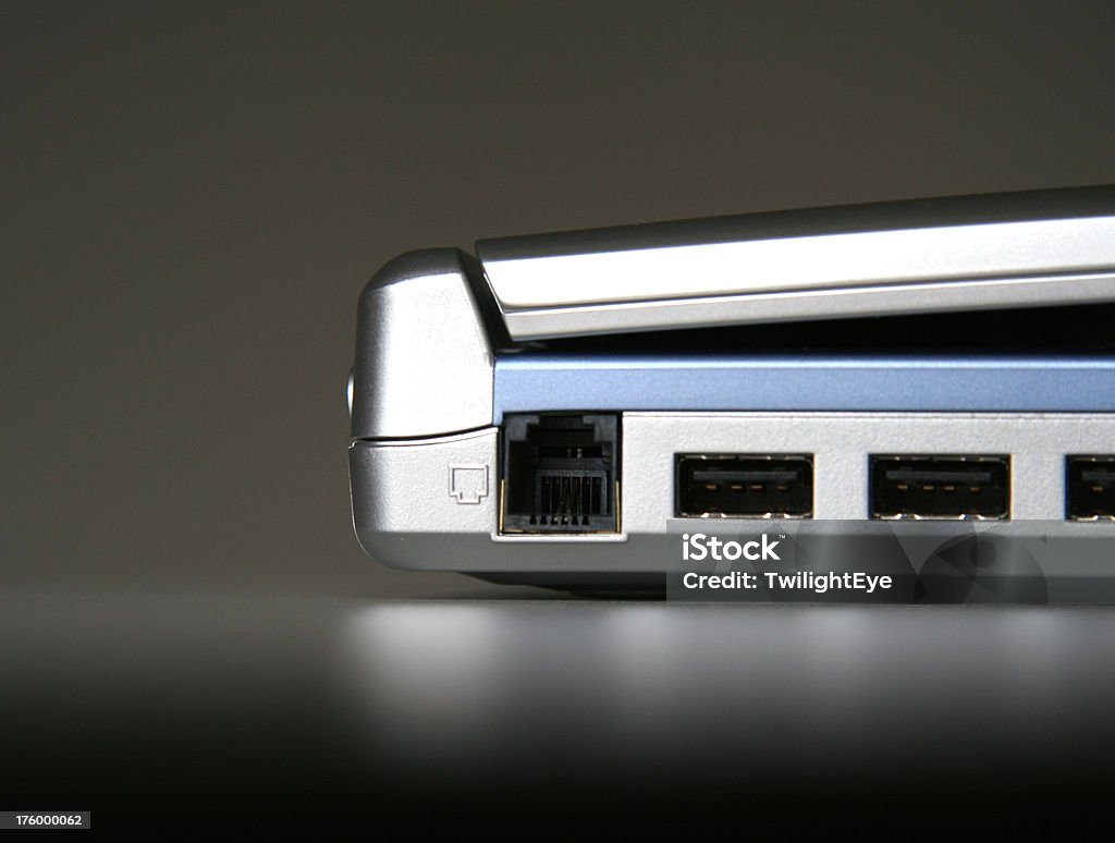 전화 플러그, 노트북 - 로열티 프리 USB 케이블 스톡 사진