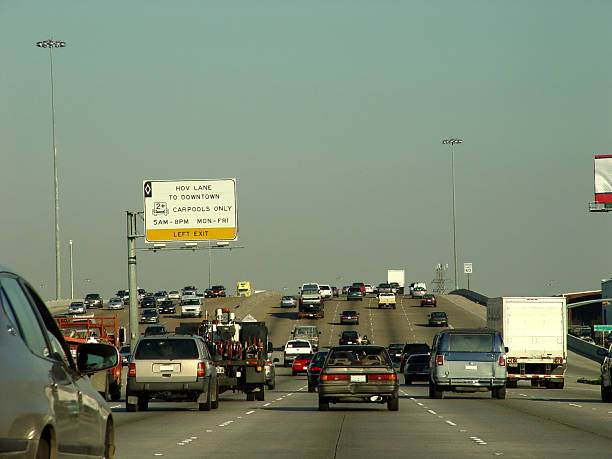 istock Smog In Houston, incl. HOV Lane 176000102