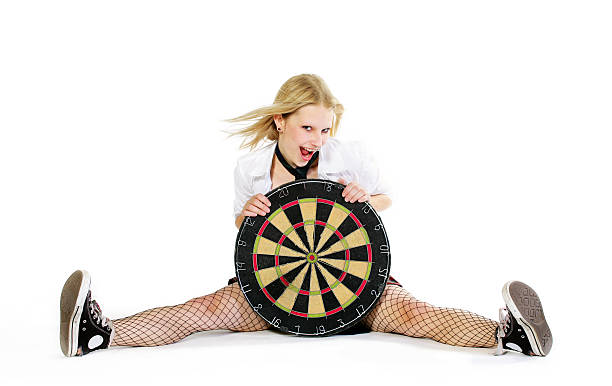 istock Teen holding a target 176000369