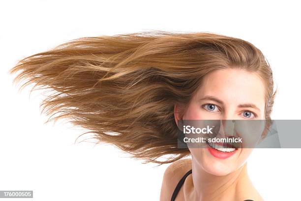 Breezy Hair Stock Photo - Download Image Now - Acute Angle, Adult, Awe