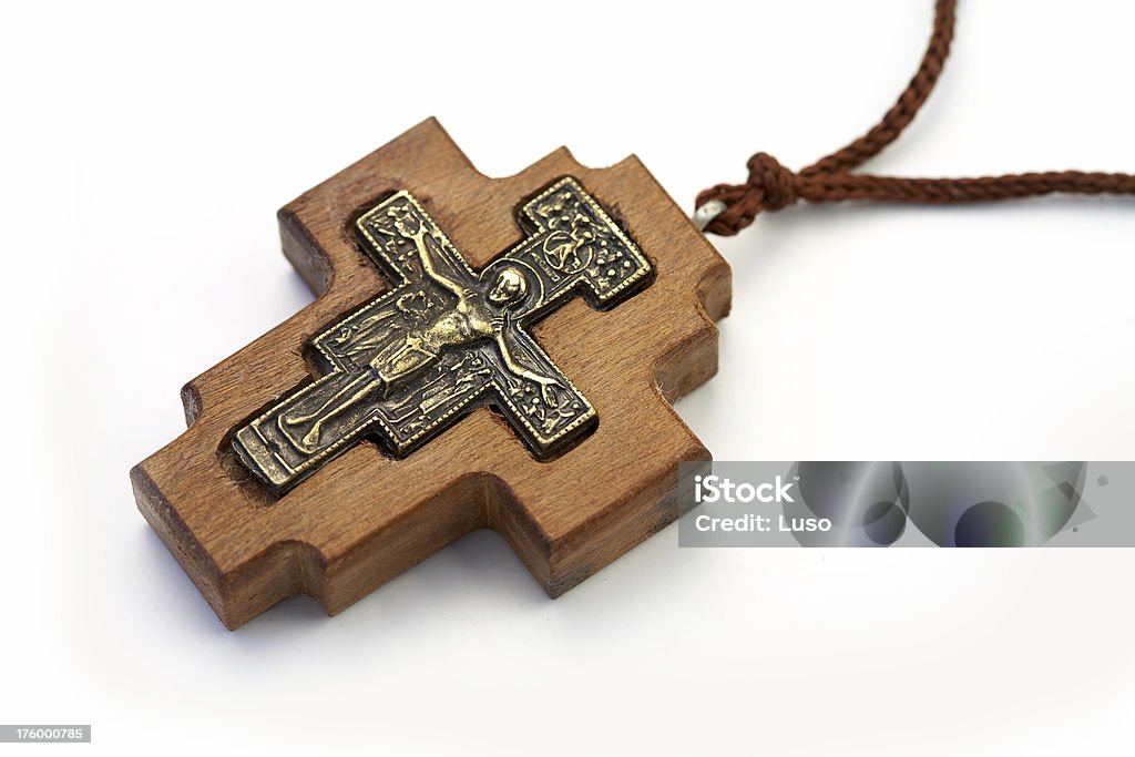 Cross-símbolo religioso - Foto de stock de Antigualla libre de derechos