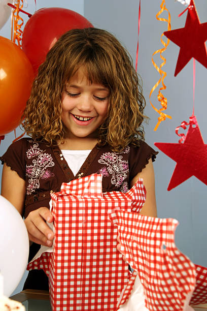 Young Girl Surprise stock photo