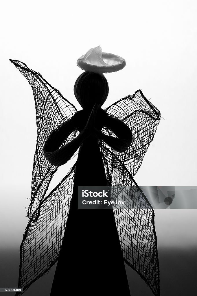 Angel Silueta con condón Halo - Foto de stock de Anticonceptivo libre de derechos