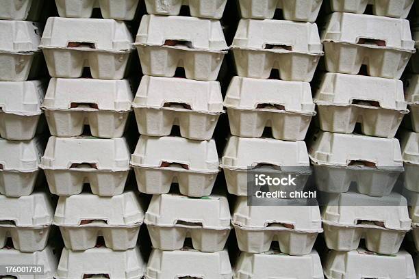 Egg Cartons Stock Photo - Download Image Now - Animal Egg, Carton, Food and Drink