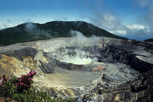 istock Poas Volcano with Sulphur 176002074