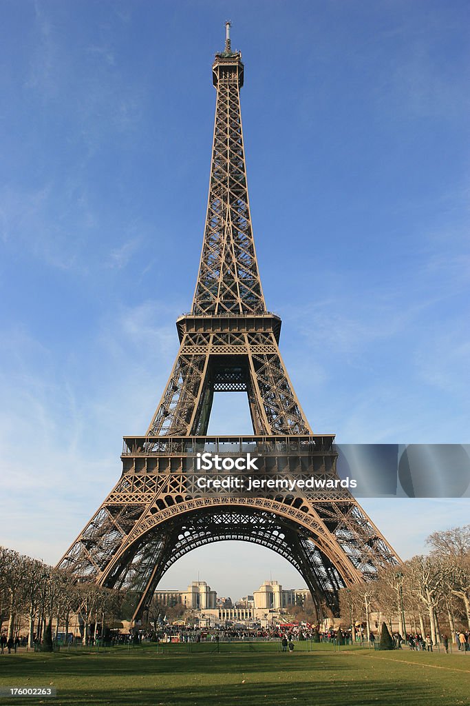 Torre Eiffel - Foto de stock de Aço royalty-free