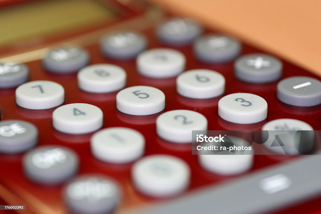 Red teclado - Foto de stock de Calculadora royalty-free