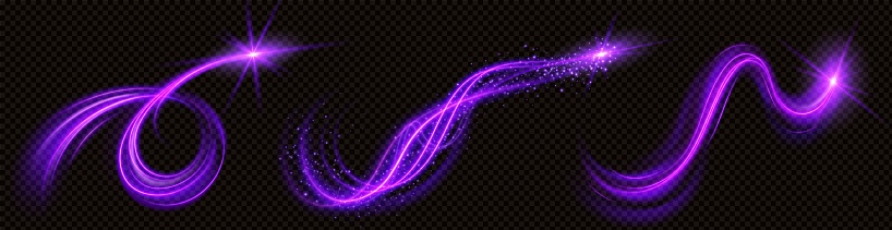 Spiral Magic Vortex Light Effect With Glow Vector Stock Illustration ...