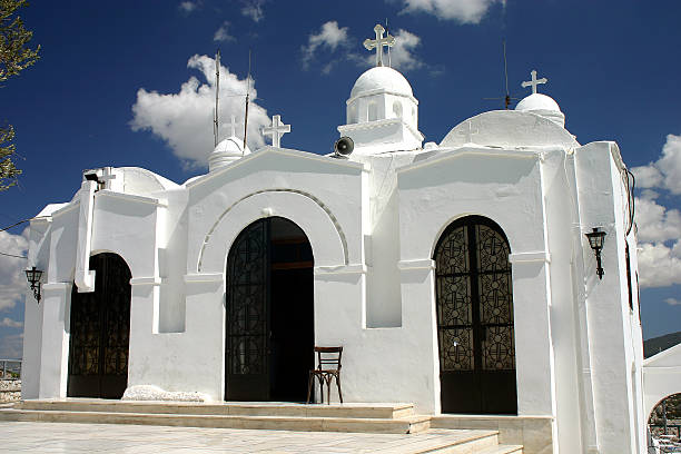 istock The white church 176002750