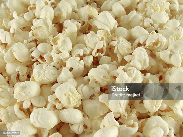 Close Up Of Popcorn Stock Photo - Download Image Now - Air Pump, Arts Culture and Entertainment, Backdrop - Artificial Scene