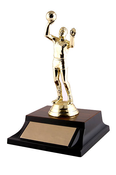 istock Vintage Basketball Trophy 176003346