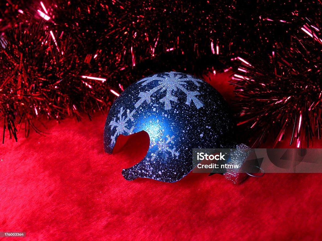 Broken Ornament Humor Stock Photo