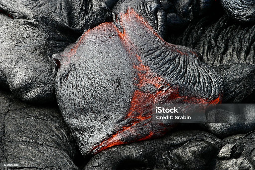 Fluide lave - Photo de Big Island - Îles Hawaï libre de droits