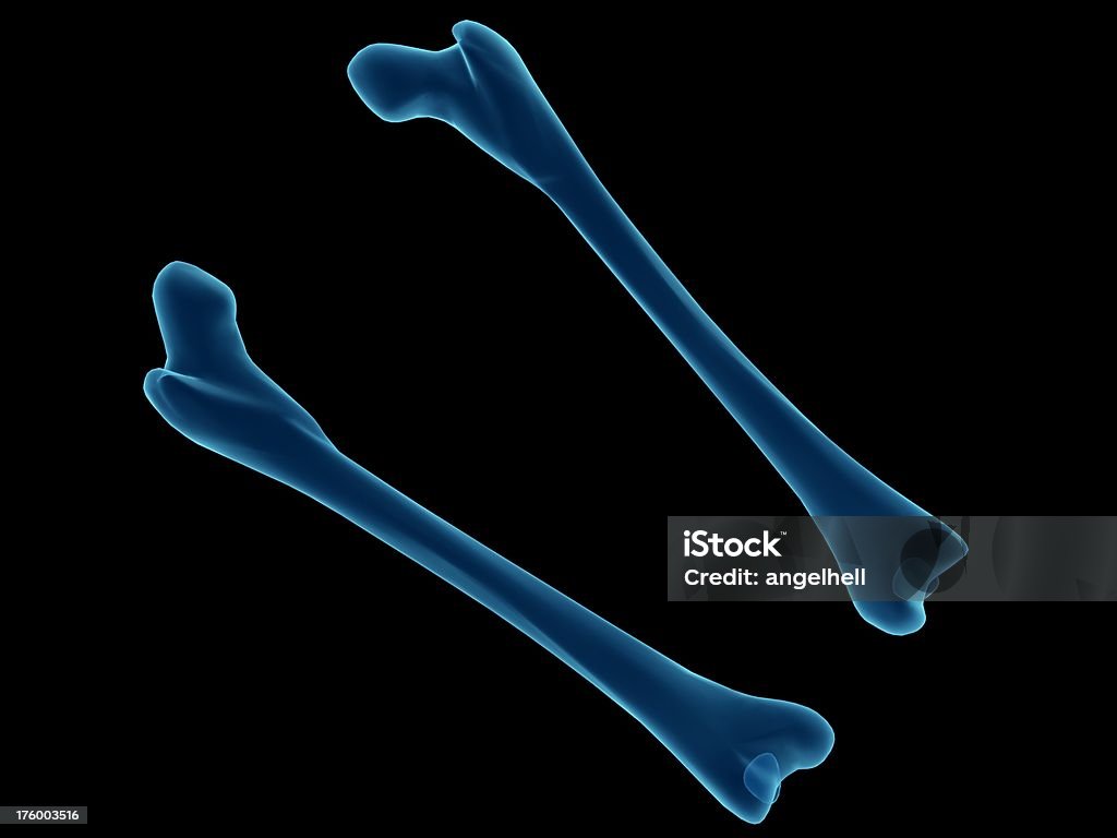 X-ray del femore umane - Foto stock royalty-free di Adulto